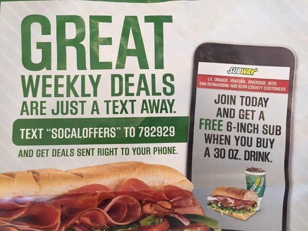 Subway's SMS Marketing - Behind the Scenes Look